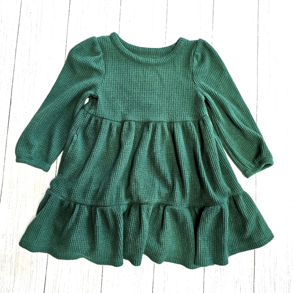 Cat&Jack Green Lantern Long-sleeved Dress | Toddler